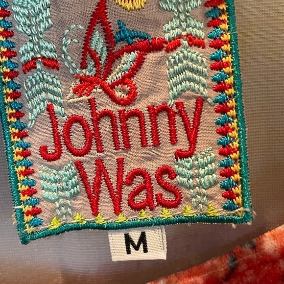 NWOT JOHNNY WAS VELVET SWING TOP - SZ M - Picture 4 of 6